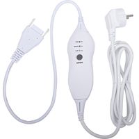Anschlussleitung für LAVA DESK mit Dimmer und Timer, weiß, 2 m