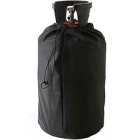 Housse de protection pour bouteille de gaz 31x59cm, toile Oxford imperméable et anti-UV, idéale pour le stockage extérieur de réservoirs propane.
