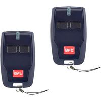 Lot de 2 télécommandes pour porte de garage BFT Mitto 2 canaux 433 MHz 12 V électrique