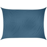 Voile d'ombrage rectangulaire ACKERMAN 4x3 m en polyester – résistante UV, idéale terrasse/jardin