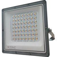 V-TAC Faro LED SMD 50W CCT 3in1 3000K-6500K con LED Sostituibili Colore Grigio IP65 - 23614