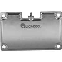 QuickCool QHD-46003 3-D Heat-Diffuser Bohrlöcher (L x B x H) 56 x 56 x 3 mm