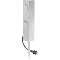 Colonna di collegamento per esterni in acciaio inox S4 S4 (per 6)