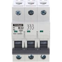Interruttore automatico 3P B 32A 4,5kA AC Schelinger A02-G7-3P-B32
