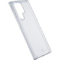Cellularline Clear Strong - Samsung Galaxy S23 Ultra Hülle mit antibakteriellem Schutz (Transparent)