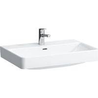 LAUFEN PRO S Waschtisch, 3 Hahnlöcher, mit Überlauf, 700x465mm,