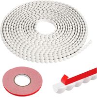 Flexible Molding Trim 5m Peel and Stick Wall Moulding 3D Pearl Shape Peel and Stick Moulding Wall Trim for Kitchen Cabinet Mirrors and Tile Edges