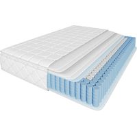 Matelas à Ressorts Ensachés 25 cm - Confort Ergonomique 7 Zones - Certifié Oeko-Tex - 160x200 cm - Accueil Moelleux et Soutien Ferme H3