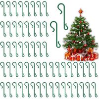 230 piezas de ganchos para árbol de Navidad, ganchos en forma de S para bolas de Navidad, ganchos para adornos navideños, colgadores para bolas de Navidad, colgadores para árbol de Navidad, guirnalda