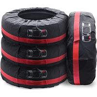 Juego de 4 fundas impermeables para neumáticos de 16 a 20 pulgadas (80 cm de diámetro)