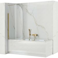 Schermo Vasca Rea Travis Brush Gold 80