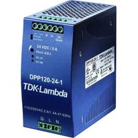 TDK-Lambda DPP-120-24-1 fuente de alimentación para carril DIN negra