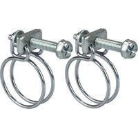 Collier Double Fil Capvert Fixation Sécurisée De Tubes Pvc 20-23mm - Capvert