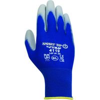 H4119/10 GUANTE POLIESTER RECUBIERTO DE POLIURETANO CON TECNOLOGIA SMART TIPANTALON CON PU&NTI - JUBA