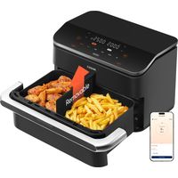 Cosori DualBlaze TwinFry schwarz Heißluftfritteuse