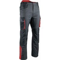 Stretchhose FACOM Strap Schwarz/Grau/Rot Größe 42 - FXWW1011E-42