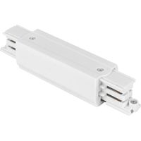 Verbinder I linear für 3-Phasen-Stromschiene LUMICANTO Weiß mit Einspeisemöglichkeit PRIME