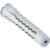 Grauer Nylon-Stecker TX 6 mm, Box (100 Stück)
