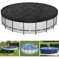 Couverture de piscine d'hiver φ210H 90cm ronde, étanche et anti-poussière