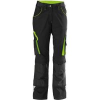 FORTIS Damen Bundhose 24, schw./limegreen, Gr. 36