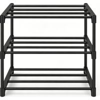 CAIziMeuble de rangement sur pied, range-chaussures ouvert, meuble de rangement (uniquement le meuble de rangement)