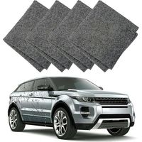 Crea – Set of 4 nano sparkle cloths for removing scratches – Restores paint shine – Easy cleaning and reusable