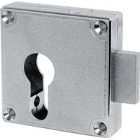 Devismes 11417 Möbelzylinder Schloss Silber 60x60 mm