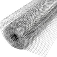 Grillage rigide 100 cm de hauteur – 25 m de long – Mailles 19x19 mm – Métal zingué pour clôtures et protection animaux – Niederberg Metall