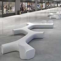 Chaise modulable polyéthylène design moderne intérieur extérieur Jetlag C1 - Blanc