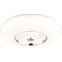 Deckenleuchte Kristalllampe Wohnzimmerleuchte Kristall weiß LED CCT D 48,5 cm