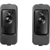 Marantec 88176 Senza Angolo di Montaggio, fotocellula per Porte del Garage, Nero