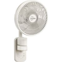 Ventilador de pared FARELEK Voralia 30 cm 36 W oscilación 3D con mando a distancia