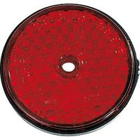 Catadioptre rouge à visser 60 mm – Fixation par trou central – Signalisation arrière pour visibilité optimale – Conditions de faible luminosité – CEA