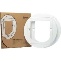 Adaptateur de montage pour chatiere - SUREFLAP - Blanc