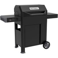 Barbecue à charbon connecté avec allumage automatique – Surface de cuisson 3516 cm² – Contrôle de température Wi-Fi – Ventilateur DigitalFan – Masterbuilt