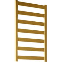 Scaldasalviette ad acqua calda d'oro di 1630mm di altezza e 500mm di larghezza - 592 Watt - VIV1630/500SXBRA