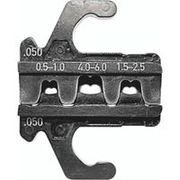Rennsteig Werkzeuge 629 050 3 0 1 Matrice à sertir pour connecteurs Faston non-isolés Convient pour Largeur du connecteur 4,8/6,3 mm 0.5 à 6 mm² a A563111