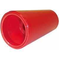 Cone Plat - Plastique - Rouge