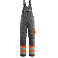 Mascot-15669-860 Sunderland Latzhose Safe Supreme Gr. 76C50 dunkelanthrazit/hi-vis orange