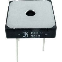 Diotec KBPC10/15/2502WP Pont redresseur KBPC 200 V 25 A Monophasé