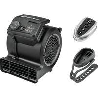 Ventilatoren Cardio54 Gym Bodenventilator mit Fernbedienung Fahrradlüfter Lautlos Lüfter Vacmaster AM1202R