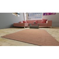 Kilim moderne Tapis Fabricio - Tapis en laine - 180x120cm, Rectangular - 100% Laine vierge - Tissé main - Marron