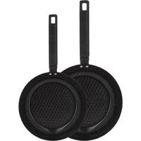 Set aus 2 Pfannen - MENASTYL - 6020297 - Aus Aluminium - 24 und 28 cm - Für alle Herdarten, einschließlich Induktion
