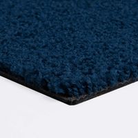 Dalle moquette modulaire sans colle 50x50 cm Dalle moquette plombante bureau bleu foncé Moquette professionnelle aiguilletée en dalles