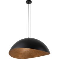 Lampada a sospensione Solaris Sigma nero/rame Ø89 E27