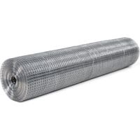 Sidex rete elettrosaldata zincata cm h 80x25 mt maglia 12x12 mm recinzione