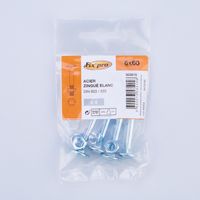 Boulon Trcc M6x60 Zingué Fixation Robuste Acier Zingué - Fixpro