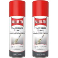 BALLISTOL Spray de démarrage, 200 ml, 2 pièces