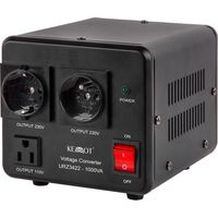 Convertisseur de tension bidirectionnel Kemot 800 W / 1000 VA 115 V = 230 V