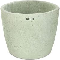 KIINI Beton-Outdoor-Topfblumen-Blumenständer für den Innenbereich - Garten L Pistazie